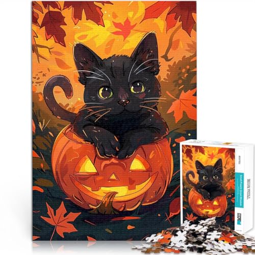 2000-teiliges Puzzle für Erwachsene Denkspiel Halloween Katze Kürbis denn eignet ganze Familie70x100cm 2000-teiliges Puzzle für Erwachsene Denkspiel Halloween Katze Kürbis denn eignet ganze Familie70x100cm von LKASGCBY