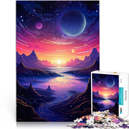 2000-teiliges Puzzle für Erwachsene Spielzeug Lernspiele Stressabbau Fantasielandschaft 2 Künstlersammlung, Bildende Kunst70x100cm von LKASGCBY