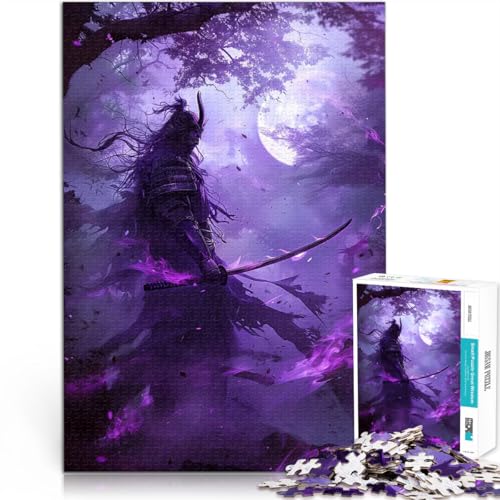 2000-teiliges Puzzle für Erwachsene Trainieren Sie Ihr Gehirn und Ihre Hände Samurai-Krieger Lernspiel für Geburtstag, Weihnachten70x100cm von LKASGCBY