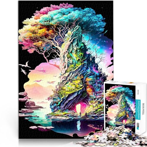 2000-teiliges Puzzle für Teenager Anspruchsvolles Spiel und Familienspaß Fantasielandschaft einzigartiges Herausforderungsspiel70x100cm von LKASGCBY