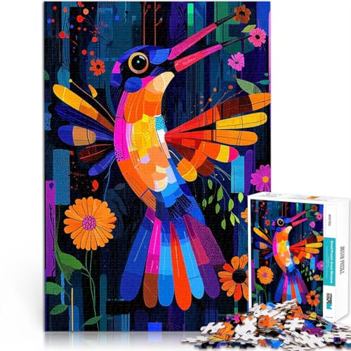 2000-teiliges Puzzle für Teenager Denkspiel Expressionistische Geometrie Kolibri 鈥4Lebendige abstrakte Naturkunst Perfekte Dekoration70x100cm 2000-teiliges Puzzle für Teenager Denkspiel Expressionistische Geometrie Kolibri 鈥4Lebendige abstrakte Naturkunst Perfekte Dekoration70x100cm von LKASGCBY