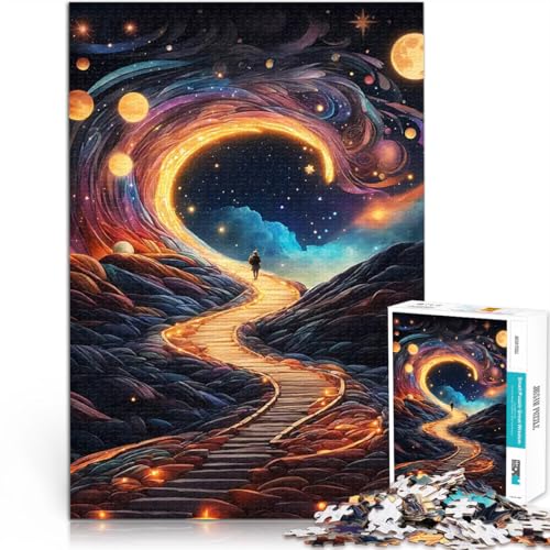2000-teiliges Puzzle für Teenager Spielzeug für die ganze Familie Fantasielandschaft Geburtstagsgeschenk, Geschenke70x100cm von LKASGCBY
