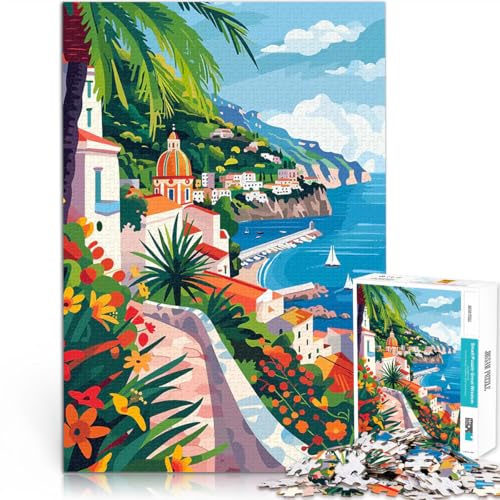 2000-teiliges Puzzle für Teenager Stressabbau – Staycation – Zeit totschlagen Italien Kunst Amalfi Geburtstagsgeschenk70x100cm 2000-teiliges Puzzle für Teenager Stressabbau – Staycation – Zeit totschlagen Italien Kunst Amalfi Geburtstagsgeschenk70x100cm von LKASGCBY