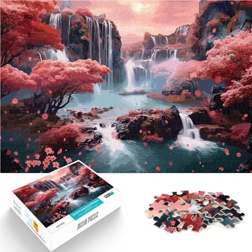 2000-teiliges Puzzle für Teenager lustige Spiele für die ganze Familie Vintage Japan Landschaften Tolle Geschenke und Spielzeuge70x100cm von LKASGCBY