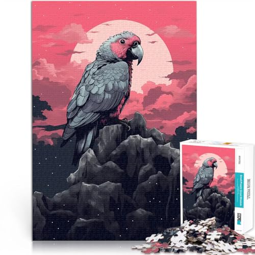 Puzzle 1000 Teile für Erwachsene Spielzeug-Intellektuelles Spiel Papagei auf einem Felsen Die Liebe zwischen Paaren stärken52x38cm Puzzle 1000 Teile für Erwachsene Spielzeug-Intellektuelles Spiel Papagei auf einem Felsen Die Liebe zwischen Paaren stärken52x38cm von LKASGCBY