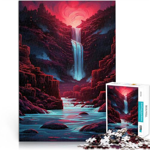 Puzzle 1000 Teile für Erwachsene Spielzeug Lernspiele Stressabbau Fantasielandschaft 5 Einzigartige Geburtstags- und Geschenkideen75x50cm von LKASGCBY