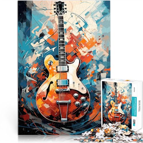 Puzzle 1000 Teile für Erwachsene pädagogische Herausforderung E-Gitarren-Inferno eignet ganze Familie75x50cm Puzzle 1000 Teile für Erwachsene pädagogische Herausforderung E-Gitarren-Inferno eignet ganze Familie75x50cm von LKASGCBY