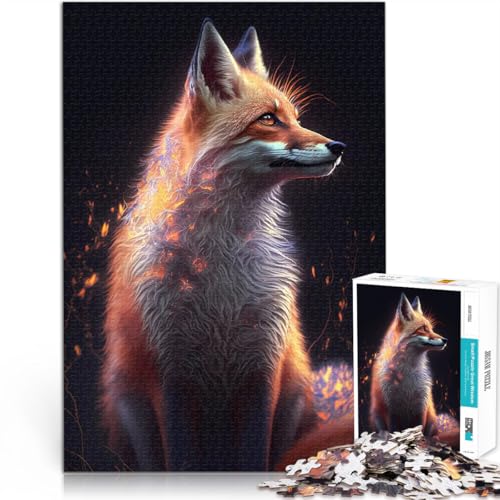 Puzzle 1000 Teile für Teenager Gehirnintelligenz-Herausforderung süchtig machendes Spielzeug Der Fuchs Geburtstagsgeschenke75x50cm Puzzle 1000 Teile für Teenager Gehirnintelligenz-Herausforderung süchtig machendes Spielzeug Der Fuchs Geburtstagsgeschenke75x50cm von LKASGCBY