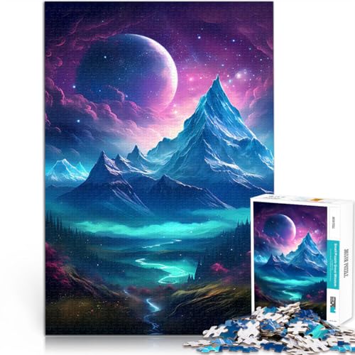Puzzle 2000 Teile für Erwachsene Spielzeug-Intellektuelles Spiel Fantasielandschaft 15 Lernspiel für Geburtstag, Weihnachten70x100cm von LKASGCBY