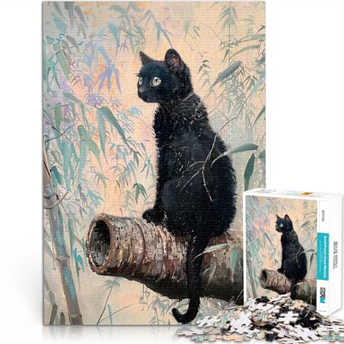 Puzzle 2000 Teile für Erwachsene Spielzeug für die ganze Familie Katzensitzstange mit Blumenmuster Geburtstagsgeschenke70x100cm von LKASGCBY