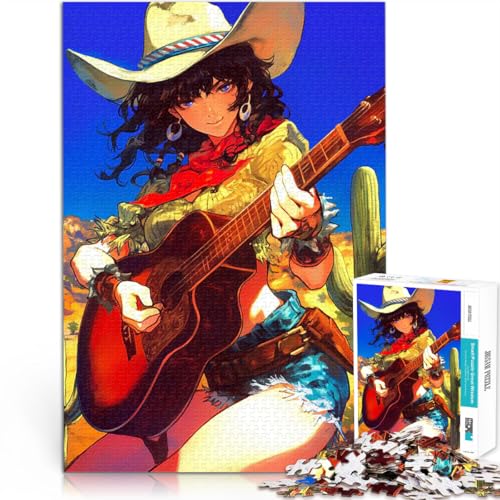 Puzzle 2000 Teile für Erwachsene Spielzeug für die ganze Familie Kuhmädchen spielt Gitarre Tolle Geschenke und Spielzeuge70x100cm Puzzle 2000 Teile für Erwachsene Spielzeug für die ganze Familie Kuhmädchen spielt Gitarre Tolle Geschenke und Spielzeuge70x100cm von LKASGCBY