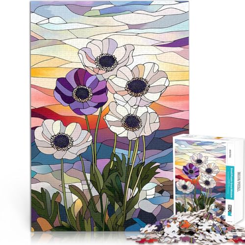 Puzzle 2000 Teile für Erwachsene für Lernspiel-Herausforderungsspielzeug Buntglasblumen Lernspiel für Geburtstag, Weihnachten70x100cm Puzzle 2000 Teile für Erwachsene für Lernspiel-Herausforderungsspielzeug Buntglasblumen Lernspiel für Geburtstag, Weihnachten70x100cm von LKASGCBY