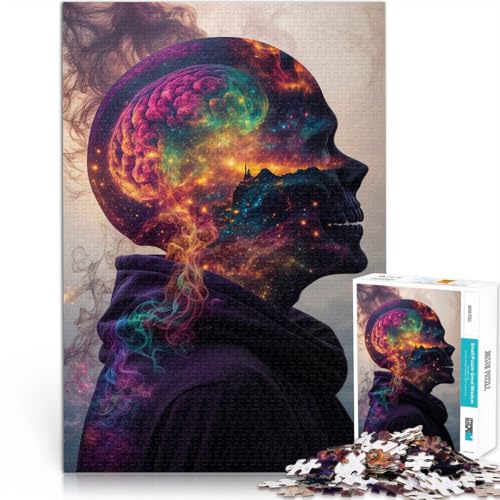 Puzzle für Erwachsene, 1000 Teile Spielspielzeug Kosmische Gedankenexplosion Einzigartige Geburtstags- und Geschenkideen52x38cm Puzzle für Erwachsene, 1000 Teile Spielspielzeug Kosmische Gedankenexplosion Einzigartige Geburtstags- und Geschenkideen52x38cm von LKASGCBY