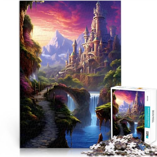 Puzzle für Erwachsene 1000 Teile Pädagogisches Spielzeug zum Stressabbau Epische Fantasy-Landschaft Geburtstagsgeschenk38x26cm Puzzle für Erwachsene 1000 Teile Pädagogisches Spielzeug zum Stressabbau Epische Fantasy-Landschaft Geburtstagsgeschenk38x26cm von LKASGCBY