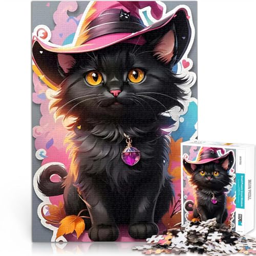 Puzzle für Erwachsene mit 2000 Teilen Herausforderndes Spielspielzeug Süße Halloween-Katze Geburtstagsgeschenk, Geschenke70x100cm Puzzle für Erwachsene mit 2000 Teilen Herausforderndes Spielspielzeug Süße Halloween-Katze Geburtstagsgeschenk, Geschenke70x100cm von LKASGCBY