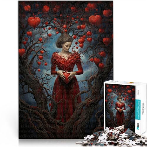 Puzzle für Erwachsene mit 2000 Teilen Spielzeug-Intellektuelles Spiel Reise des Herzens Einzigartige Wohndekoration und Geschenke70x100cm von LKASGCBY
