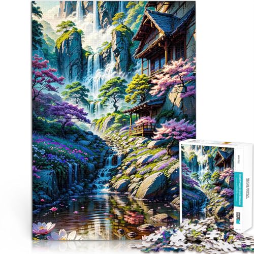 Puzzle für Jugendliche 1000 Teile Anspruchsvoll, Aber lustig und humorvoll Wald von Mitsurugi Lernspiel für Geburtstag, Weihnachten52x38cm von LKASGCBY