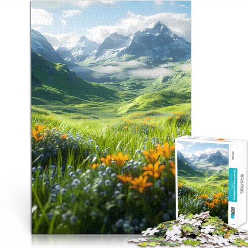 Puzzle für Jugendliche 1000 Teile Geschenke zum Suchbegriff: Herausfordernde Spiele Fantasielandschaften EIN Kunstwerk38x26cm von LKASGCBY