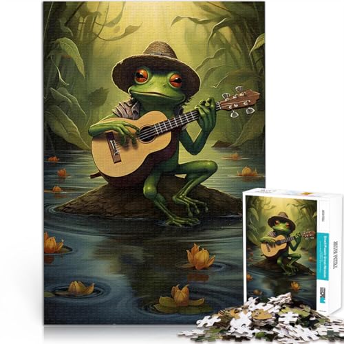 Puzzle für Jugendliche 2000 Teile Herausfordernd Schwierig Frosch spielt Gitarre Einzigartige Geburtstags- und Geschenkideen70x100cm Puzzle für Jugendliche 2000 Teile Herausfordernd Schwierig Frosch spielt Gitarre Einzigartige Geburtstags- und Geschenkideen70x100cm von LKASGCBY