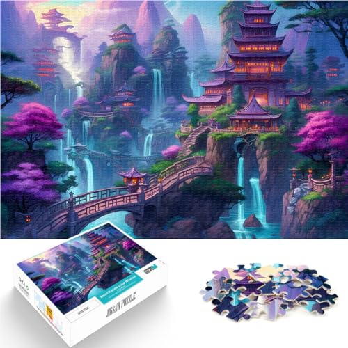 Puzzle für Teenager 1000 Teile Pädagogisches Spielzeug zum Stressabbau Fantasielandschaft Japan Geeignet für die Schreibtischdekoration75x50cm Puzzle für Teenager 1000 Teile Pädagogisches Spielzeug zum Stressabbau Fantasielandschaft Japan Geeignet für die Schreibtischdekoration75x50cm von LKASGCBY