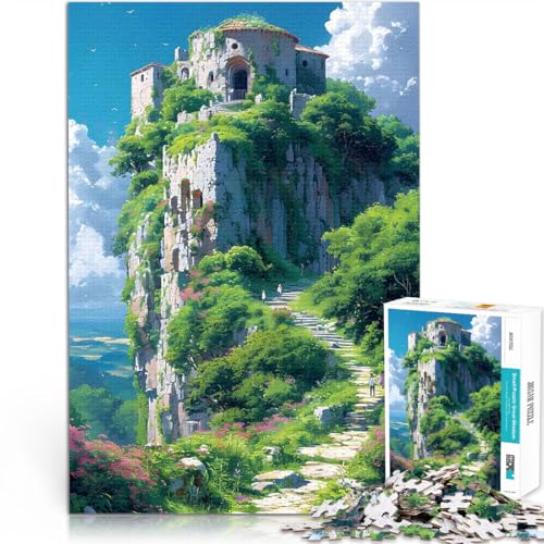 Puzzle für Teenager 2000 Teile Staycation: Zeit totschlagen Landschaft im Ghibli-Stil Tolle Geschenke und Spielzeuge70x100cm Puzzle für Teenager 2000 Teile Staycation: Zeit totschlagen Landschaft im Ghibli-Stil Tolle Geschenke und Spielzeuge70x100cm von LKASGCBY