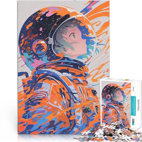 Teenager 1000 Teile Puzzle Stressabbau – Staycation – Zeit totschlagen Weltraumkern Geburtstagsgeschenk, Geschenke, Wandkunst75x50cm von LKASGCBY