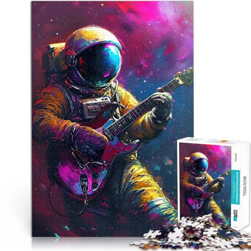 Teenager 1000-teiliges Puzzle Familienspiel für und Raumfahrer mit Gitarrendeko eignet ganze Familie52x38cm Teenager 1000-teiliges Puzzle Familienspiel für und Raumfahrer mit Gitarrendeko eignet ganze Familie52x38cm von LKASGCBY