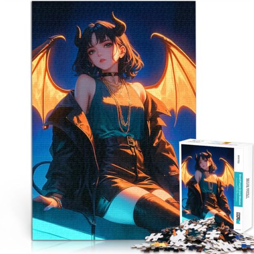 Teenager 1000-teiliges Puzzle Trainieren Sie Ihr Gehirn und Ihre Hände Dämonen-Anime-Mädchen Geschenke für Freunde und Familie75x50cm Teenager 1000-teiliges Puzzle Trainieren Sie Ihr Gehirn und Ihre Hände Dämonen-Anime-Mädchen Geschenke für Freunde und Familie75x50cm von LKASGCBY