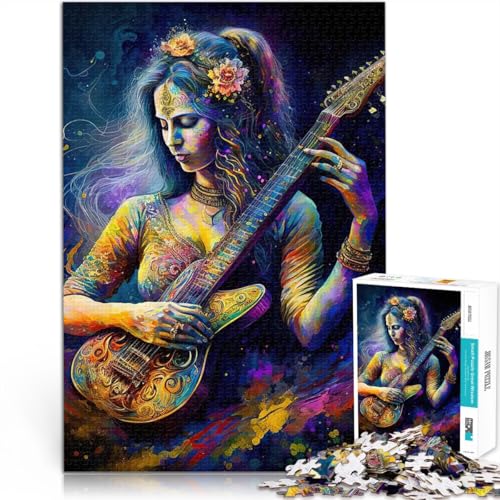 Teenager-Puzzles 2000 Teile Pädagogisches Familienspiel Mädchen spielt Gitarre denn eignet ganze Familie70x100cm Teenager-Puzzles 2000 Teile Pädagogisches Familienspiel Mädchen spielt Gitarre denn eignet ganze Familie70x100cm von LKASGCBY
