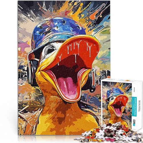 Teenager-Puzzles 2000 Teile Trainieren Sie Ihr Gehirn und Ihre Hände Singende Enten Lernspiel für Geburtstag, Weihnachten70x100cm von LKASGCBY