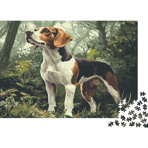BAdlerhunde 1000 Stück Puzzles Für Erwachsene Teenager Stress Abbauen Familien-Puzzlespiel 1000-teiliges Puzzle Kinder Lernspiel Spielzeug Geschenk Puzzel 1000pcs (75x50cm) von LKBASOEGD