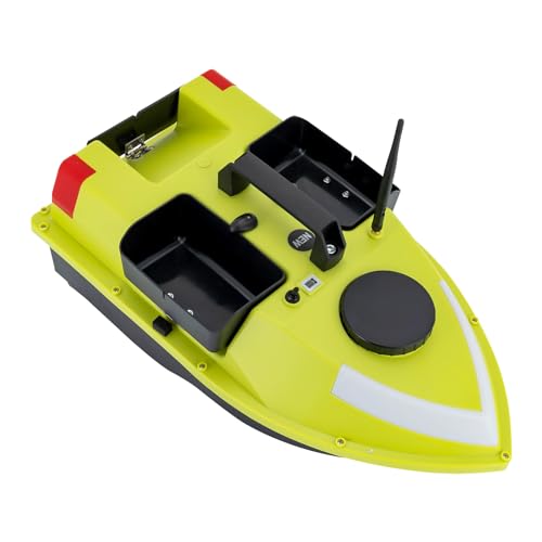 LKHDONG 600M RC Köderboot 2kg Behälters, Nachtfischerei Köderboot mit GPS und LED-Streife, futterboot 99 Positionierungspunkte, 2x5200Mah Li-Ion Batterien, RC Angelköder-Boot Mit Doppel Motors LKHDONG 600M RC Köderboot 2kg Behälters, Nachtfischerei Köderboot mit GPS und LED-Streife, futterboot 99 Positionierungspunkte, 2x5200Mah Li-Ion Batterien, RC Angelköder-Boot Mit Doppel Motors von LKHDONG