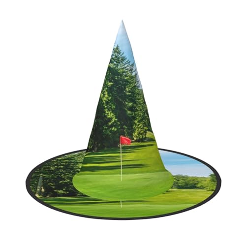 LKLDDPZB Halloween-Hexenhut für Damen und Herren, spitzer Hut, Dekoration, Cosplay von LKLDDPZB