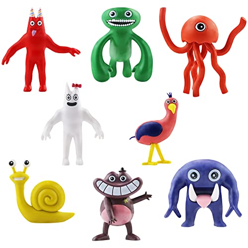 LKNBIF Cartoon Ornament, Mini Figur Statue,Cartoon Animation Spielzeug, 8 Stück Desktop Dekoration Kinder Geburtstagskuchen Dekoration PVC Puppe Modell LKNBIF Cartoon Ornament, Mini Figur Statue,Cartoon Animation Spielzeug, 8 Stück Desktop Dekoration Kinder Geburtstagskuchen Dekoration PVC Puppe Modell von LKNBIF