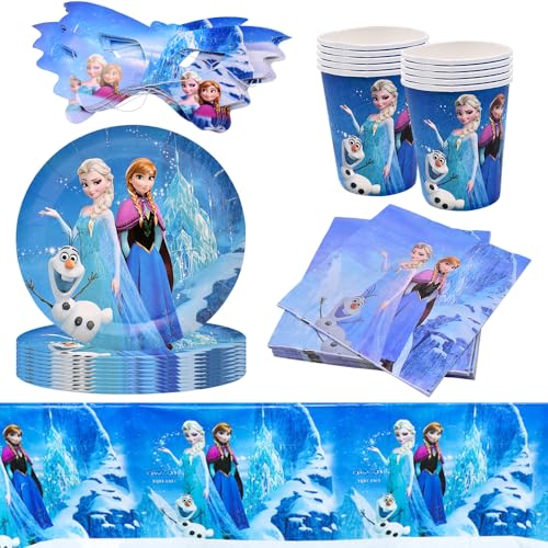 LKNBIF Party Set Mädchen, Geschirr Kit, Geburtstag Dekoration, Vaisselle Anniversaire Enfant, Ensemble de décoration pour 10 Invités LKNBIF Party Set Mädchen, Geschirr Kit, Geburtstag Dekoration, Vaisselle Anniversaire Enfant, Ensemble de décoration pour 10 Invités von LKNBIF