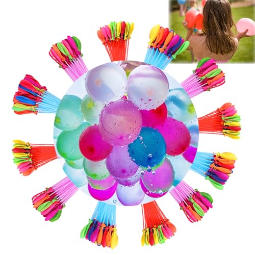LKPUPKJ 555 Stück Wasserbomben Selbstschließen, Wasserballons Selbstschließend, Bunt Wasserballons für Strände, Schnellfüller Wasserbomben Set, Wasserbomben Luftballons, Wasserballons Wasserbomben LKPUPKJ 555 Stück Wasserbomben Selbstschließen, Wasserballons Selbstschließend, Bunt Wasserballons für Strände, Schnellfüller Wasserbomben Set, Wasserbomben Luftballons, Wasserballons Wasserbomben von LKPUPKJ