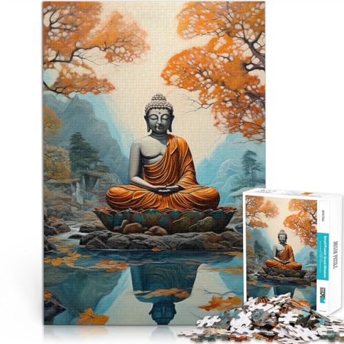 1000-Teile-Puzzle für Erwachsene Buddha - Lotus der Gelassenheit Aus Holz,für 14+ Schönes DesignspielSchönes Designspiel Spiele Spielzeug Geschenk。Größe:50x75cm/19.6x29.5Zoll 1000-Teile-Puzzle für Erwachsene Buddha - Lotus der Gelassenheit Aus Holz,für 14+ Schönes DesignspielSchönes Designspiel Spiele Spielzeug Geschenk。Größe:50x75cm/19.6x29.5Zoll von LKSDCBOT