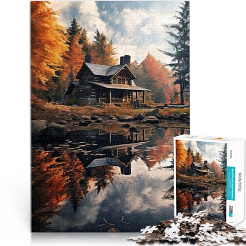 1000-Teile-Puzzle für Erwachsene Herbstlandschaft Aus Karton,für und ab 14 Jahren Wohnkunstdekor Geburtstagsgeschenke。Größe:26x38cm/10.2x14.9Zoll 1000-Teile-Puzzle für Erwachsene Herbstlandschaft Aus Karton,für und ab 14 Jahren Wohnkunstdekor Geburtstagsgeschenke。Größe:26x38cm/10.2x14.9Zoll von LKSDCBOT