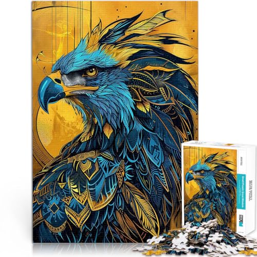 1000-Teile-Puzzle für Erwachsene Ikonischer Adler Aus Karton,Geeignet für Kinder ab 14 Jahren Herausforderndes Spielzeug Schenkung von Kunstwerken。Größe:38x52cm/14.9x20.4Zoll 1000-Teile-Puzzle für Erwachsene Ikonischer Adler Aus Karton,Geeignet für Kinder ab 14 Jahren Herausforderndes Spielzeug Schenkung von Kunstwerken。Größe:38x52cm/14.9x20.4Zoll von LKSDCBOT