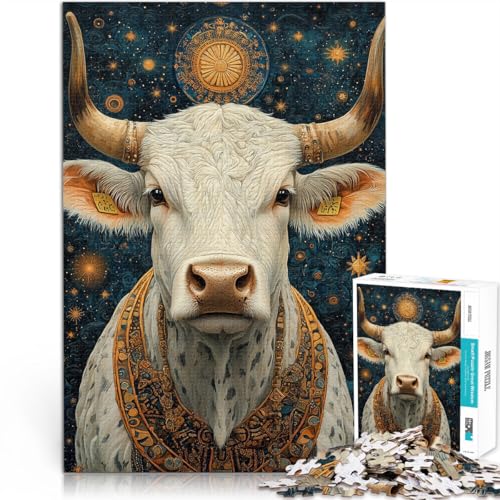 1000-Teile-Puzzle für Erwachsene Künstlerische Kuh Aus Karton,für Kinder ab 14 Jahren Startseite Lernspiele DIY Spielzeug Geschenkideen。Größe:26x38cm/10.2x14.9Zoll 1000-Teile-Puzzle für Erwachsene Künstlerische Kuh Aus Karton,für Kinder ab 14 Jahren Startseite Lernspiele DIY Spielzeug Geschenkideen。Größe:26x38cm/10.2x14.9Zoll von LKSDCBOT