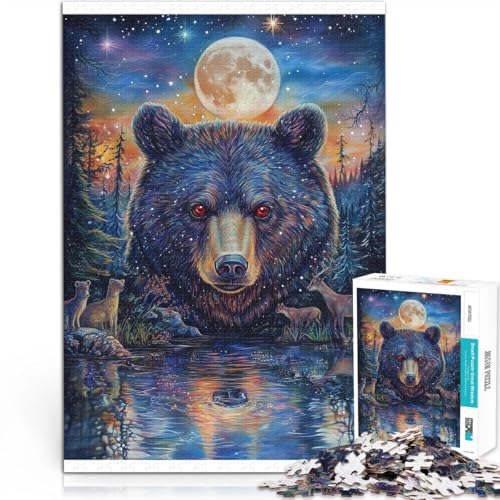 1000-Teile-Puzzle für Erwachsene Rotaugenbär Aus Karton,für 14+ Intellektuelles Spiel Angebot als Geschenk für die ganze Familie。Größe:26x38cm/10.2x14.9Zoll 1000-Teile-Puzzle für Erwachsene Rotaugenbär Aus Karton,für 14+ Intellektuelles Spiel Angebot als Geschenk für die ganze Familie。Größe:26x38cm/10.2x14.9Zoll von LKSDCBOT