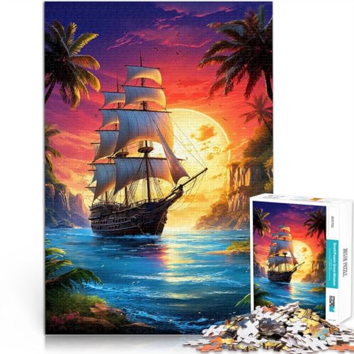 1000-Teile-Puzzle für Erwachsene Sonnenuntergangsreise Aus Holz,Geeignet für Personen ab 14 Jahren Schwierig und herausfordernd EIN Kunstwerk。Größe:50x75cm/19.6x29.5Zoll 1000-Teile-Puzzle für Erwachsene Sonnenuntergangsreise Aus Holz,Geeignet für Personen ab 14 Jahren Schwierig und herausfordernd EIN Kunstwerk。Größe:50x75cm/19.6x29.5Zoll von LKSDCBOT