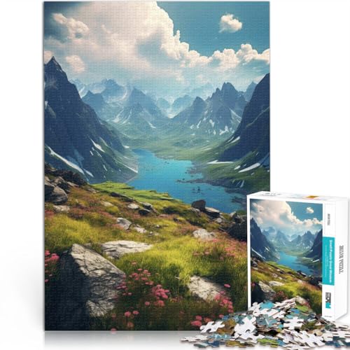 1000-Teile-Puzzle für Erwachsene Sonnenverwöhnte Gipfel Aus Holz,ab 14 Jahren Familienspiele Schwierige Harte Geschenke für Frauen Männer。Größe:50x75cm/19.6x29.5Zoll 1000-Teile-Puzzle für Erwachsene Sonnenverwöhnte Gipfel Aus Holz,ab 14 Jahren Familienspiele Schwierige Harte Geschenke für Frauen Männer。Größe:50x75cm/19.6x29.5Zoll von LKSDCBOT