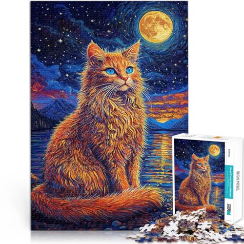 1000-Teile-Puzzle für Erwachsene Stil der Cat Art-Serie Aus Karton,Geeignet für Kinder ab 14 Jahren Quizspiel Geschenkideen。Größe:26x38cm/10.2x14.9Zoll 1000-Teile-Puzzle für Erwachsene Stil der Cat Art-Serie Aus Karton,Geeignet für Kinder ab 14 Jahren Quizspiel Geschenkideen。Größe:26x38cm/10.2x14.9Zoll von LKSDCBOT