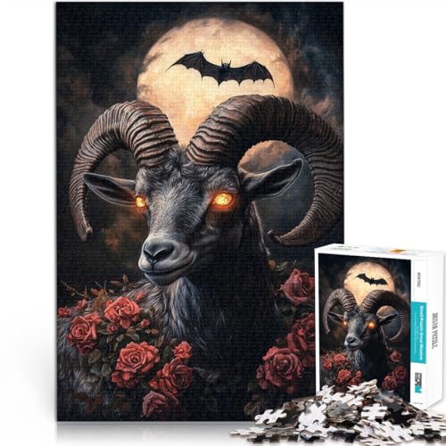 1000-Teile-Puzzle für Erwachsene Unglückliches Schaf Aus Karton,Geeignet für Personen ab 14 Jahren Stressabbau-Spielzeug Geeignet 。Größe:26x38cm/10.2x14.9Zoll 1000-Teile-Puzzle für Erwachsene Unglückliches Schaf Aus Karton,Geeignet für Personen ab 14 Jahren Stressabbau-Spielzeug Geeignet 。Größe:26x38cm/10.2x14.9Zoll von LKSDCBOT