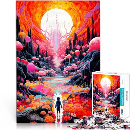 1000-Teile-Puzzle für Erwachsene Wunderschöne Landschaft Aus Karton,ab 14 Jahren Familienspiele Wichtelgeschenke。Größe:26x38cm/10.2x14.9Zoll 1000-Teile-Puzzle für Erwachsene Wunderschöne Landschaft Aus Karton,ab 14 Jahren Familienspiele Wichtelgeschenke。Größe:26x38cm/10.2x14.9Zoll von LKSDCBOT