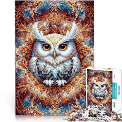 1000-Teile-Puzzle für Teenager Ätherische Enigma-Eule Aus Holz,Geeignet für Kinder ab 14 Jahren Heimdekoration ganze Familie eignet。Größe:50x75cm 1000-Teile-Puzzle für Teenager Ätherische Enigma-Eule Aus Holz,Geeignet für Kinder ab 14 Jahren Heimdekoration ganze Familie eignet。Größe:50x75cm von LKSDCBOT