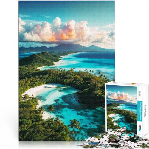 1000-Teile-Puzzle für Teenager Blick auf eine Tropische Insel Aus Holz,ab 14 Jahren Puzzlespiel Tolle Geschenke und Spielzeuge。Größe:50x75cm/19.6x29.5Zoll 1000-Teile-Puzzle für Teenager Blick auf eine Tropische Insel Aus Holz,ab 14 Jahren Puzzlespiel Tolle Geschenke und Spielzeuge。Größe:50x75cm/19.6x29.5Zoll von LKSDCBOT