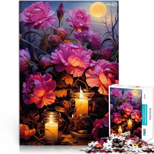 1000-Teile-Puzzle für Teenager Blumenkunst Aus Karton,ab 14 Jahren Verbessern Sie Ihr Gedächtnis Künstlersammlung, Bildende Kunst。Größe:38x52cm/14.9x20.4Zoll 1000-Teile-Puzzle für Teenager Blumenkunst Aus Karton,ab 14 Jahren Verbessern Sie Ihr Gedächtnis Künstlersammlung, Bildende Kunst。Größe:38x52cm/14.9x20.4Zoll von LKSDCBOT