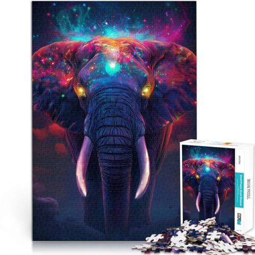 1000-Teile-Puzzle für Teenager Magischer Elefant Aus Karton,für und ab 14 Jahren Intellektuelles Spielzeugspiel Geschenke für Freunde und Familie。Größe:26x38cm/10.2x14.9Zoll 1000-Teile-Puzzle für Teenager Magischer Elefant Aus Karton,für und ab 14 Jahren Intellektuelles Spielzeugspiel Geschenke für Freunde und Familie。Größe:26x38cm/10.2x14.9Zoll von LKSDCBOT